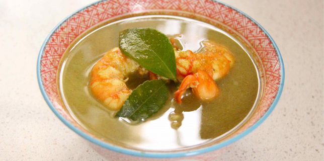 soupe thai aux épices kaiduk